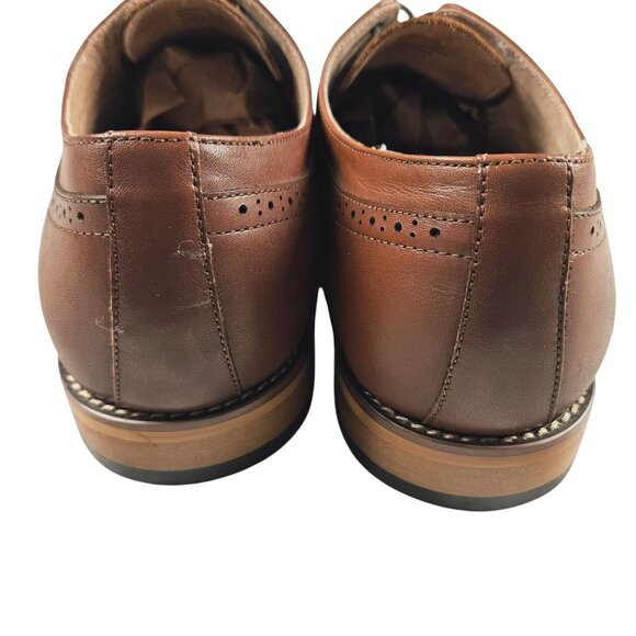Stacy Adams Shoes Size 13M Dickinson Cap Toe Oxford Cognac Brown Leather NWOB main image 5